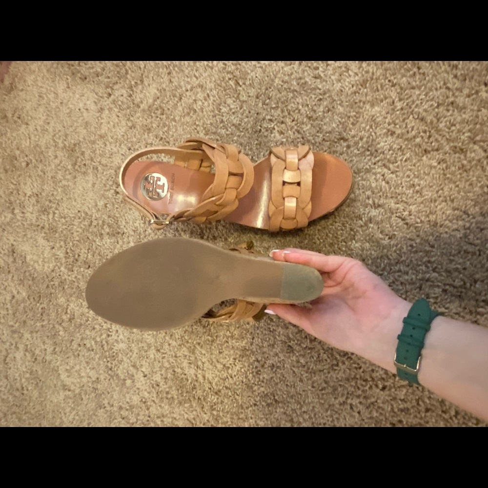 Tori Burch brown wedge - Picture 4 of 4
